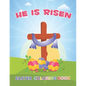 He Is Risen: The Easter Bible Coloring Book For Kids - Paperback
