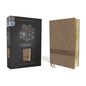 Niv, Teen Study Bible (for Life Issues You Face Every Day), Compact, Leathersoft, Brown, Comfort Print - Imitation Leather