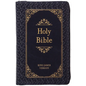 KJV Holy Bible Zip Midnight - Imitation Leather