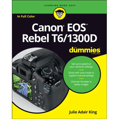 Canon EOS Rebel T6/1300d for Dummies - Paperback