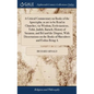A Critical Commentary on Books of the Apocrypha, as are to be Read in Churches, viz Wisdom, Ecclesiasticus, Tobit, Judith, Baruch, History of Susanna, - Hardcover