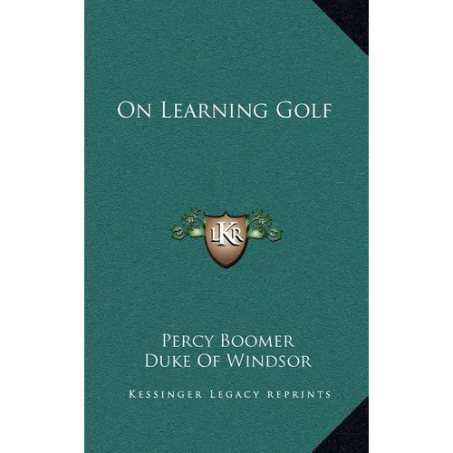 On Learning Golf - Hardcover