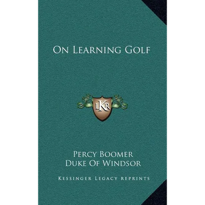 On Learning Golf - Hardcover