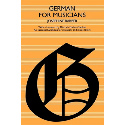 German for Musicians - Paperback