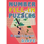 Number Fill-in Puzzles: 80 puzzles in large font! - Paperback