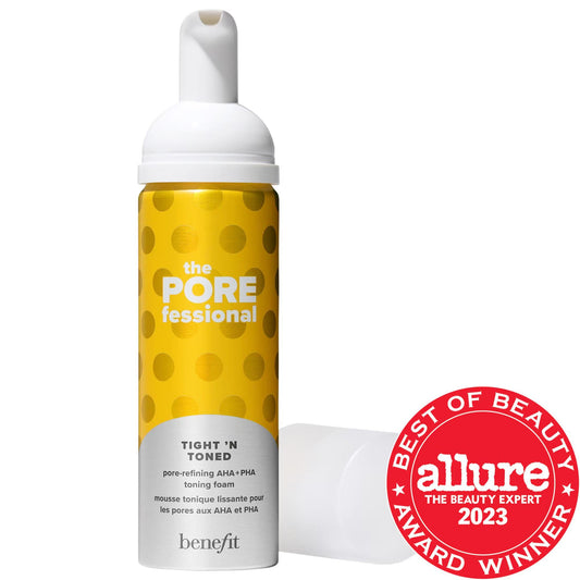 Benefit Cosmetics The POREfessional Tight ’n Toned AHA+PHA Toner - Pore-Refining, Gentle Exfoliant for All Skin Types