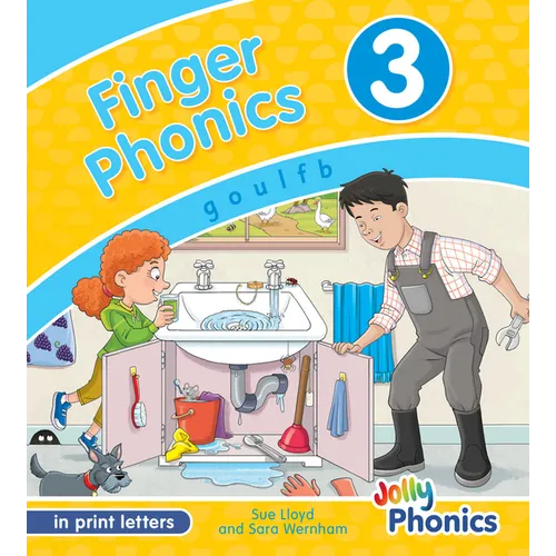 Finger Phonics Book 3: In Print Letters (American English Edition) - Board Book