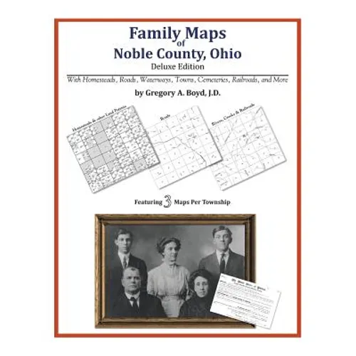 Family Maps of Noble County, Ohio - Paperback