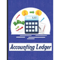 accounting ledgers for bookkeeping: Accounting General Ledge, sustained and long lasting tracking and record keeping Size:8.5"x11" in 100 - Paperback