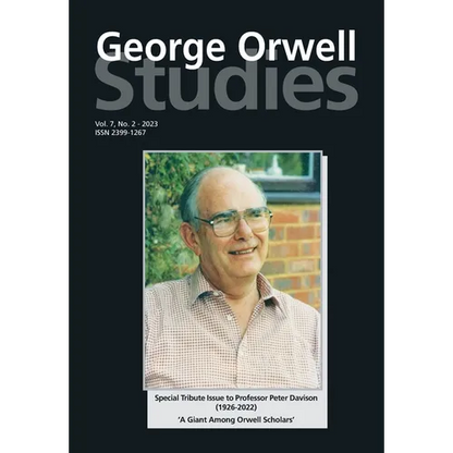 George Orwell Studies Vol.7 No.2 - Paperback