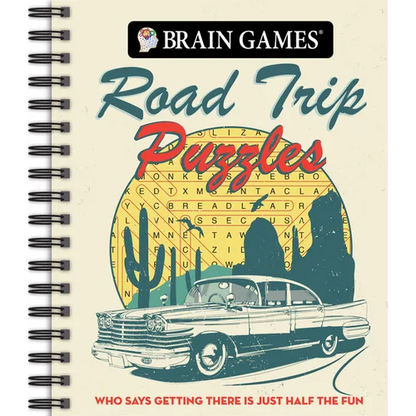 Brain Games - Road Trip Puzzles: Who Says Getting There Is Just Half the Fun? - Spiral