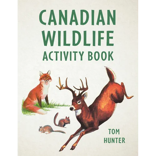 Canadian Wildlife Activity Book - Paperback