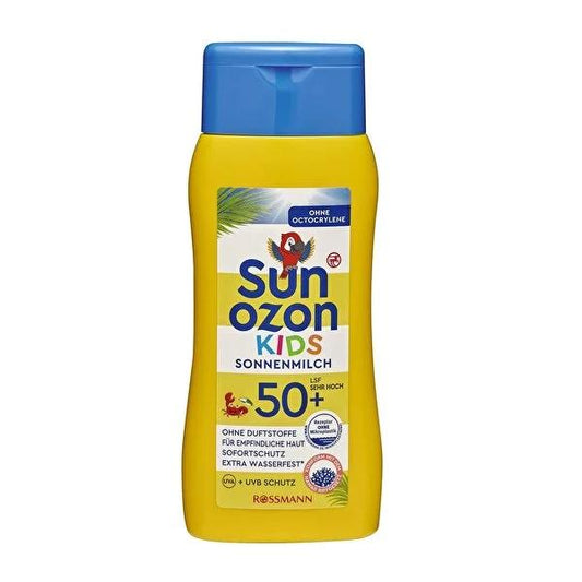 Sunozon Children's Sunscreen Lotion SPF 50+ - Waterproof, Fragrance-Free, Sensitive Skin Friendly