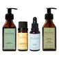 Oilwise Firming Care Kit, GCMS certified, Steam Distillation, Not Diluted, Cold Pressed Essential Oils, Skin Firming Anti-Cellulite Massage Oil, Orange Peel Essential Oil, Anti Aging Moisturizer Serum, Argan Hair Repair Serum