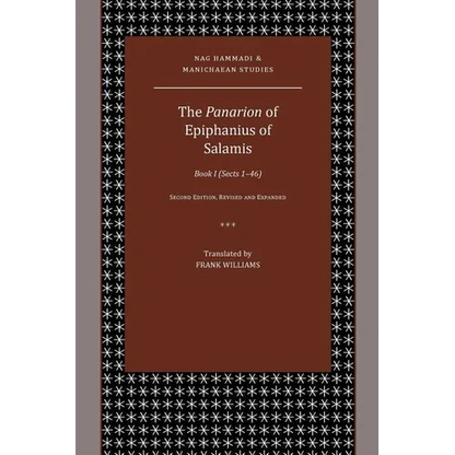 The Panarion of Epiphanius of Salamis: Book I (Sects 1-46) - Paperback