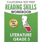 CALIFORNIA TEST PREP Reading Skills Workbook Literature Grade 3: Preparation for the Smarter Balanced Tests - Paperback