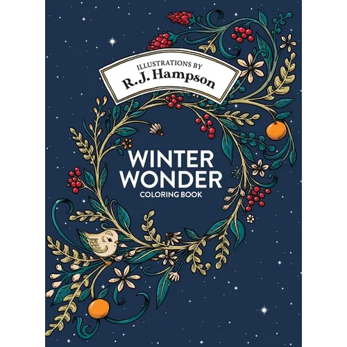 Winter Wonder Coloring Book - Hardcover