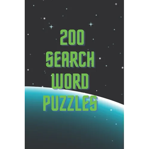 200 Search Word Puzzles - Paperback