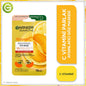 Garnier Brightening Eye Mask with Vitamin C & Hyaluronic Acid - Hypoallergenic Skincare for Dark Circles & Puffiness