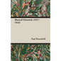 Musical Chronicle (1917-1923) - Paperback