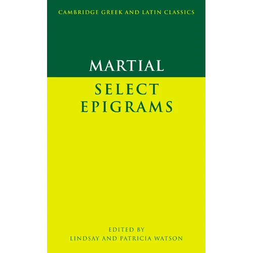 Martial: Select Epigrams - Paperback