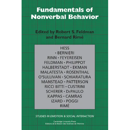Fundamentals of Nonverbal Behavior - Paperback