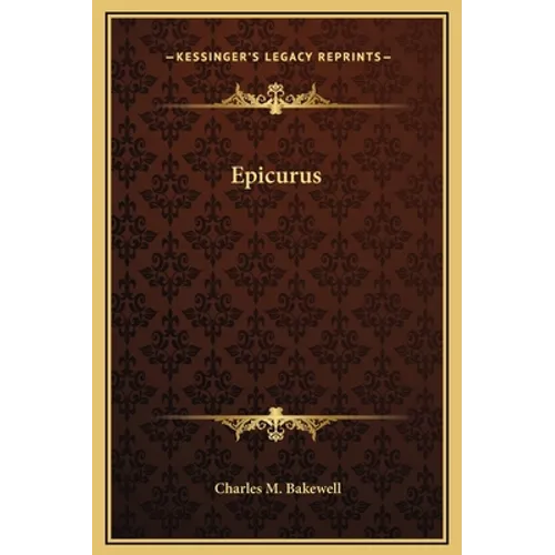 Epicurus - Hardcover