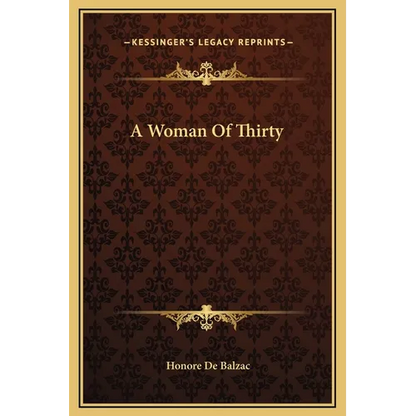 A Woman Of Thirty - Hardcover