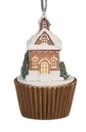 Lighted Gingerbread House Ornament - Chalet