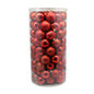 Red Shatterproof Ornament 100 Pack - 60mm