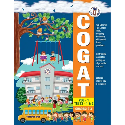 COGAT - VOL 1 -TESTS - 1 and 2 - Paperback