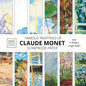 Famous Paintings Of Claude Monet Scrapbook Paper: Monet Art 8x8 Designer Scrapbook Paper Ideas for Decorative Art, DIY Projects, Homemade Crafts, Cool - Paperback