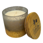 Candle in a Mercury Glass Jar - 4 Inch - Fresh Linen Scented