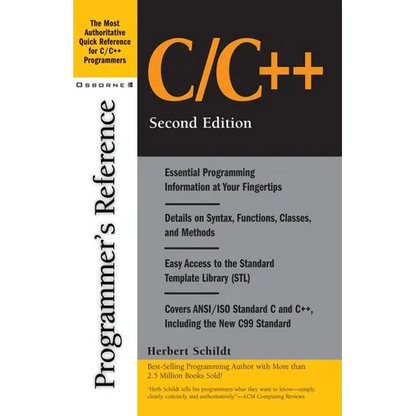 C/C++ Programmer's Reference - Paperback