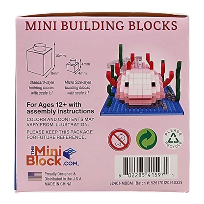 Mini Building Blocks - Axolotl