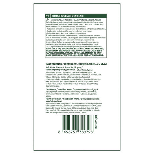 Sea Color Ammonia-Free Hair Dye 6.7 Chocolate Brown
