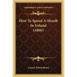How To Spend A Month In Ireland (1866) - Paperback