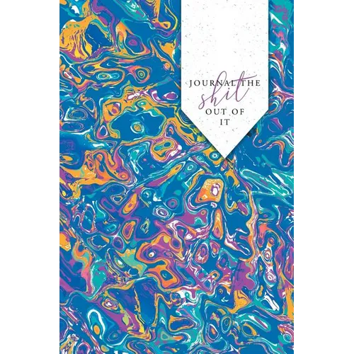 VLP Classic Notebook, Hard Cover, Large (A5) Ruled/Lined, Creme Paper: Journal the Shit Out of It - Hardcover
