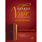 Biblia de Estudio del Diario Vivir Rvr60, Letra Grande (Letra Roja, Sentipiel, Café/Café Claro, Índice) - Imitation Leather