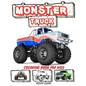 Monster Truck Coloring Book for Kids: Coloring and Sketching Relaxation Activity Book for Kids Boys Toddlers and Adults - Paperback