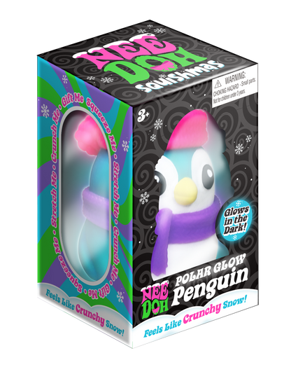 Squishmas Polar Glow Penguin -