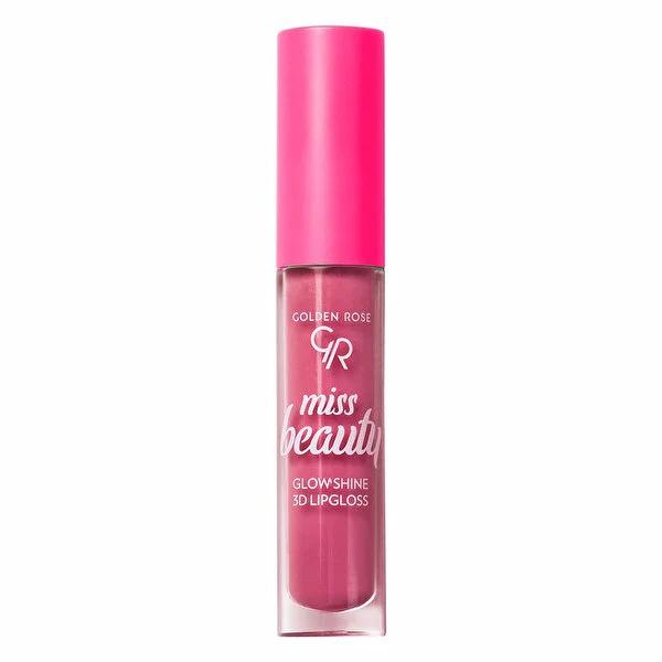Golden Rose Miss Beauty Glow Shine 3D Lipgloss Pink Dream No.4 - Shiny, Voluminous Lip Finish