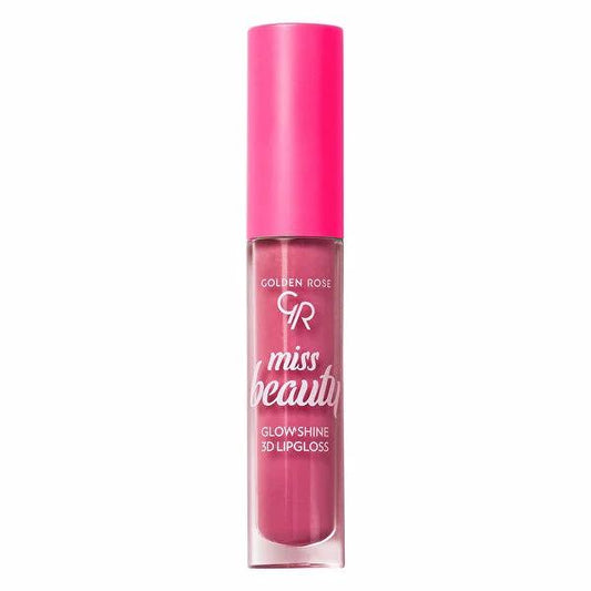 Golden Rose Miss Beauty Glow Shine 3D Lipgloss Pink Dream No.4 - Shiny, Voluminous Lip Finish