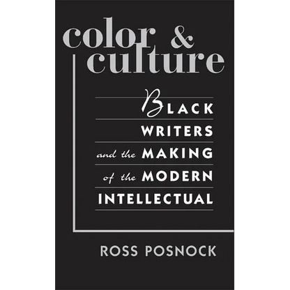 Color and Culture: Black Writers and the Making of the Modern Intellectual - Paperback