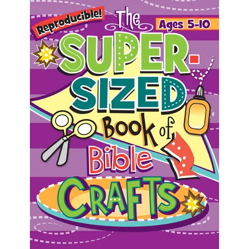 The Super-Sized Book of Bible Crafts - Paperback