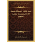 Anno Mundi, 1656 And Anno Domini, 1849 (1849) - Paperback