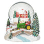 Musical Santa's Farm Waterglobe - "Let It Snow" Tune