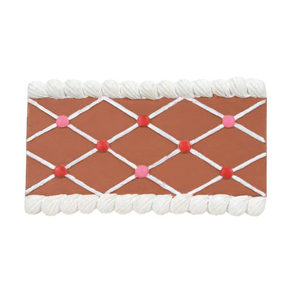 Village Gingerbread Road - Curved - Set of 2