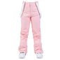 Windproof Waterproof Ski Pants with Detachable Elastic Waist