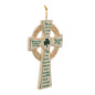 Porcelain Irish Cross Ornament
